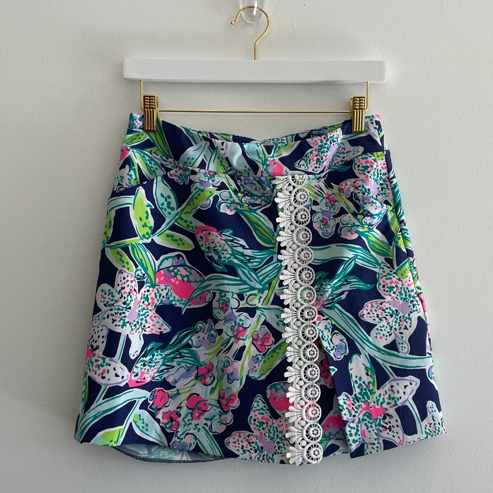 Lilly Pulitzer Fairway Performance Luxletics Floral Athletic Skort